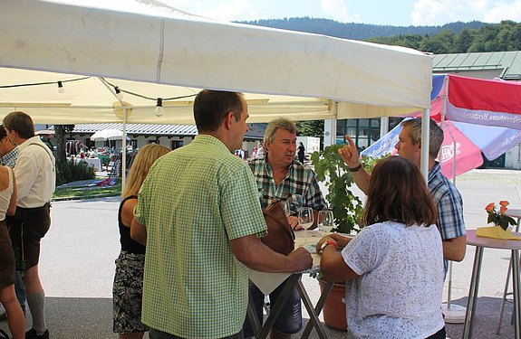 Bier und Weinfest - Bischofswiesen, 10 Jahre Partnergemeinde